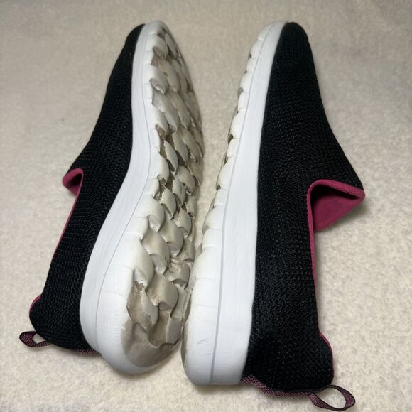 Women's SKECHERS Go Walk Joy Black Slip On Walking Shoes / Size 11 - Picture 5 of 8